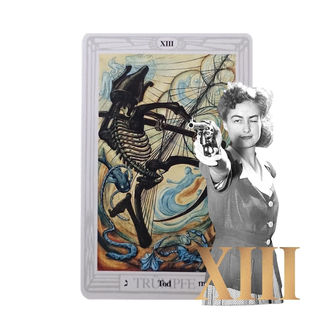 Thoth Tarot by Aleister Crowley | ATU XIII - Tod | Tarotkarte | Die Okkultistin