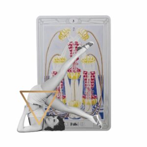 Thoth Tarot | Die Drei der Kelche - Fülle