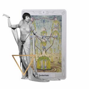 Thoth Tarot | Die Sieben der Kelche - Verderbnis