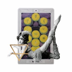 Thoth Tarot | Die Zehn der Scheiben - Reichtum
