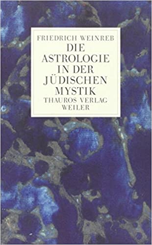 Die Astrologie in der jüdischen Mystik Friedrich Weinreb Buch Cover